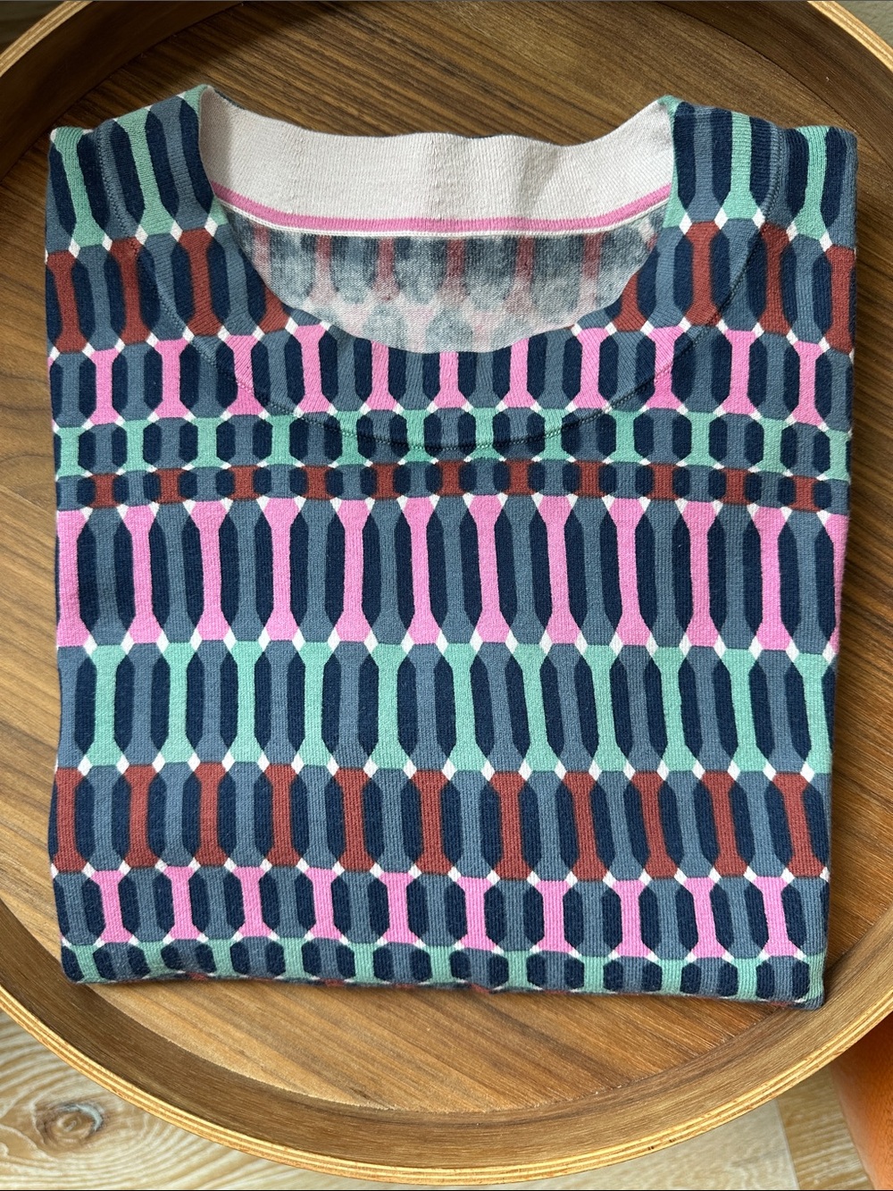 Boden Retro Knit Sweater size Large